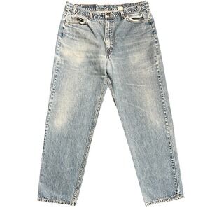 Vintage 1997 Levi Strauss 550 Relaxed Fit Blue Denim Jeans Men's W42 L32‎ USA